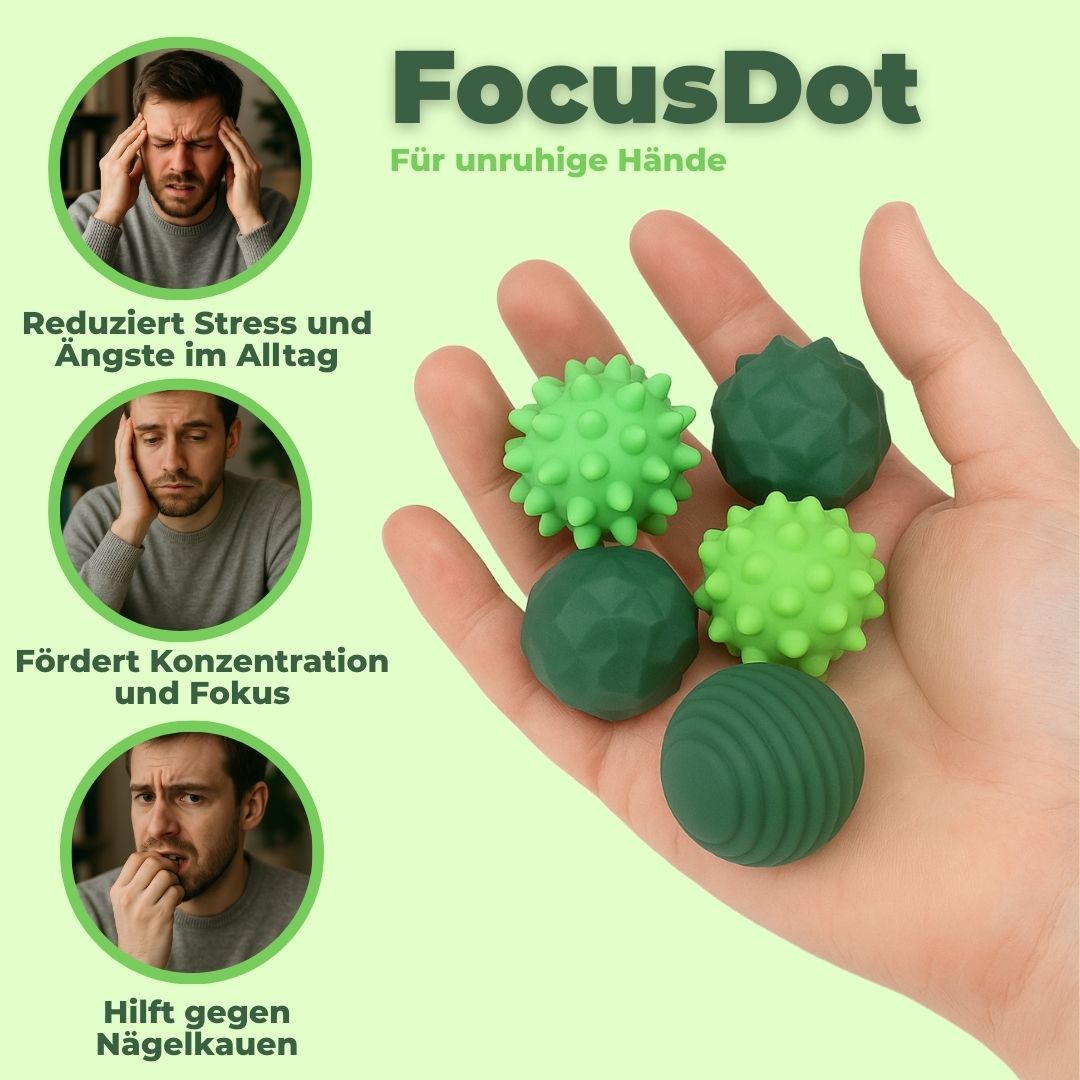 FocusDots – Magnetische Kugeln für Stressabbau & Fokus