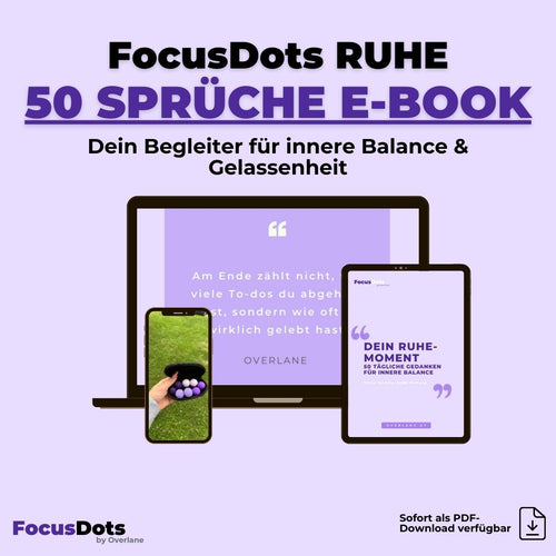 E-Book: 50 Sprüche für innere Ruhe – dein täglicher Begleiter zu mehr Gelassenheit